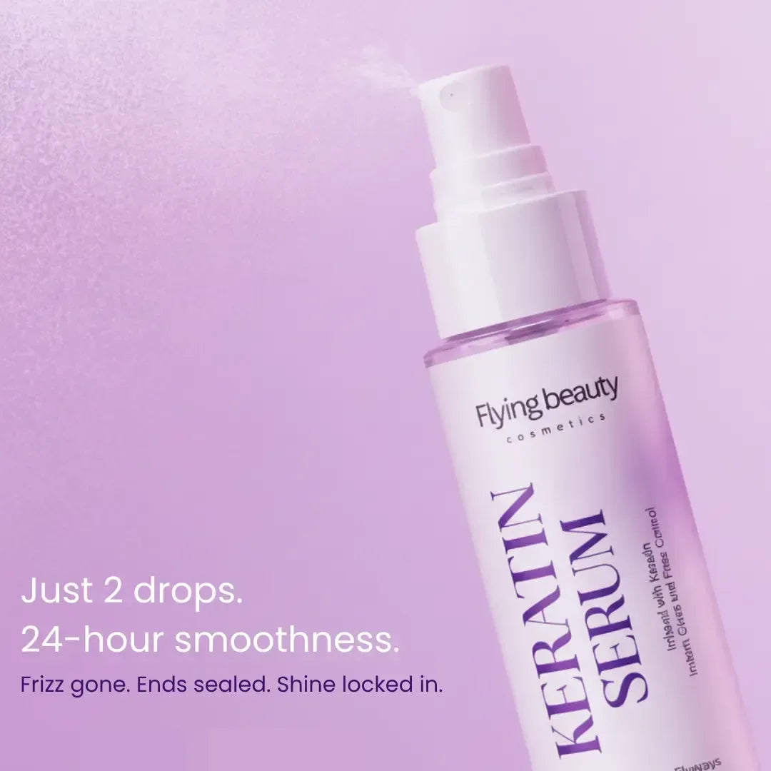 Keratin Hair Serum (120ml) - Flying Beauty