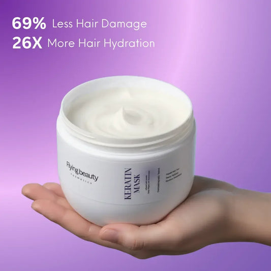 Keratin Hair Mask (500ml) - Flying Beauty